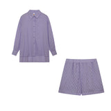 Elizabeth - Leichtes Hemd- und Shorts-Ensemble