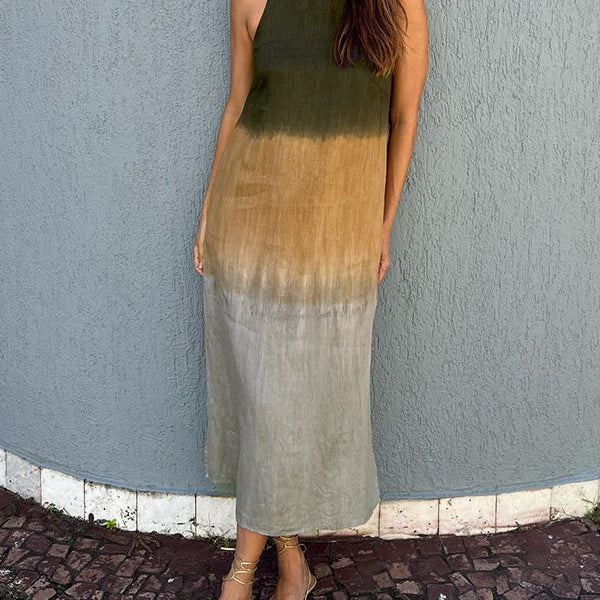 Heather - Lässiges Gradient Kleid