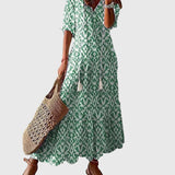 Amalia | Vintage Boho Maxikleid für den Sommer