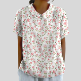 Blumiges Elegantes Oberteil