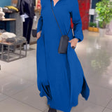 Sylvie - Weit geschnittenes Maxikleid