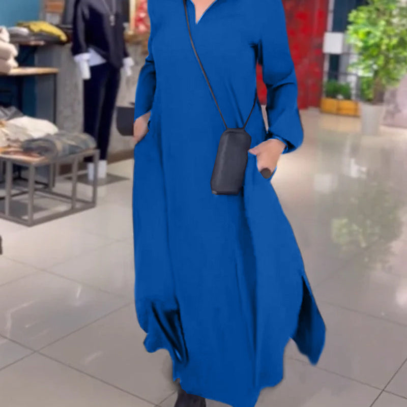 Sylvie - Weit geschnittenes Maxikleid