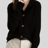 Claire | Kaschmir Cardigan im Retro-Stil