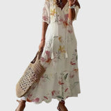 Amalia | Vintage Boho Maxikleid für den Sommer