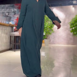 Sylvie - Weit geschnittenes Maxikleid