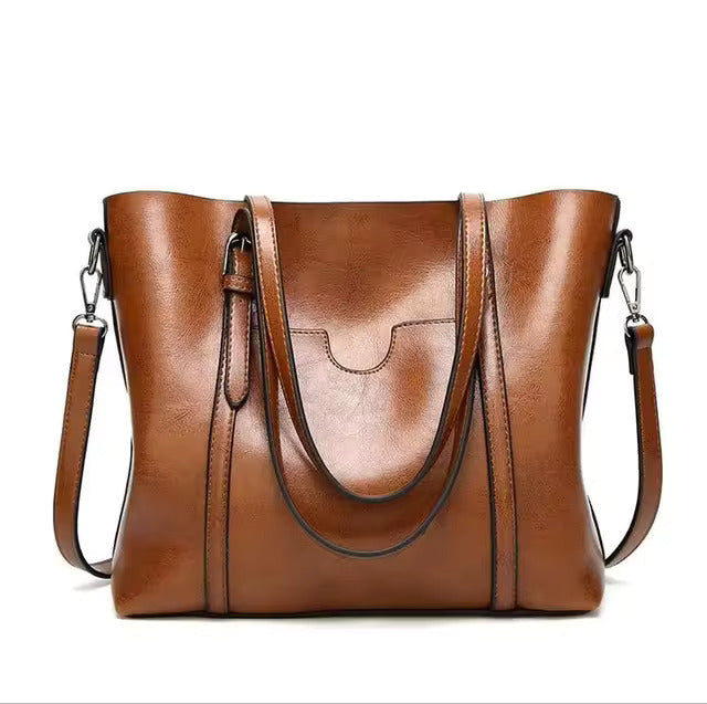 Jennifer™ | Luxuriöse Veganes Lederhandtasche