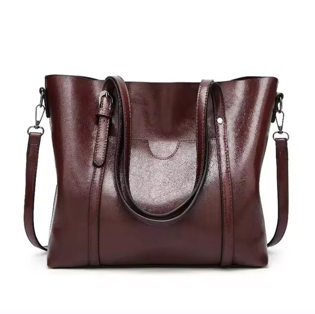 Jennifer™ | Luxuriöse Veganes Lederhandtasche