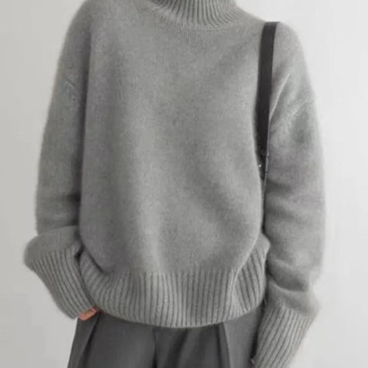 Amaya | Luxuriöser Kaschmir Rollkragenpullover