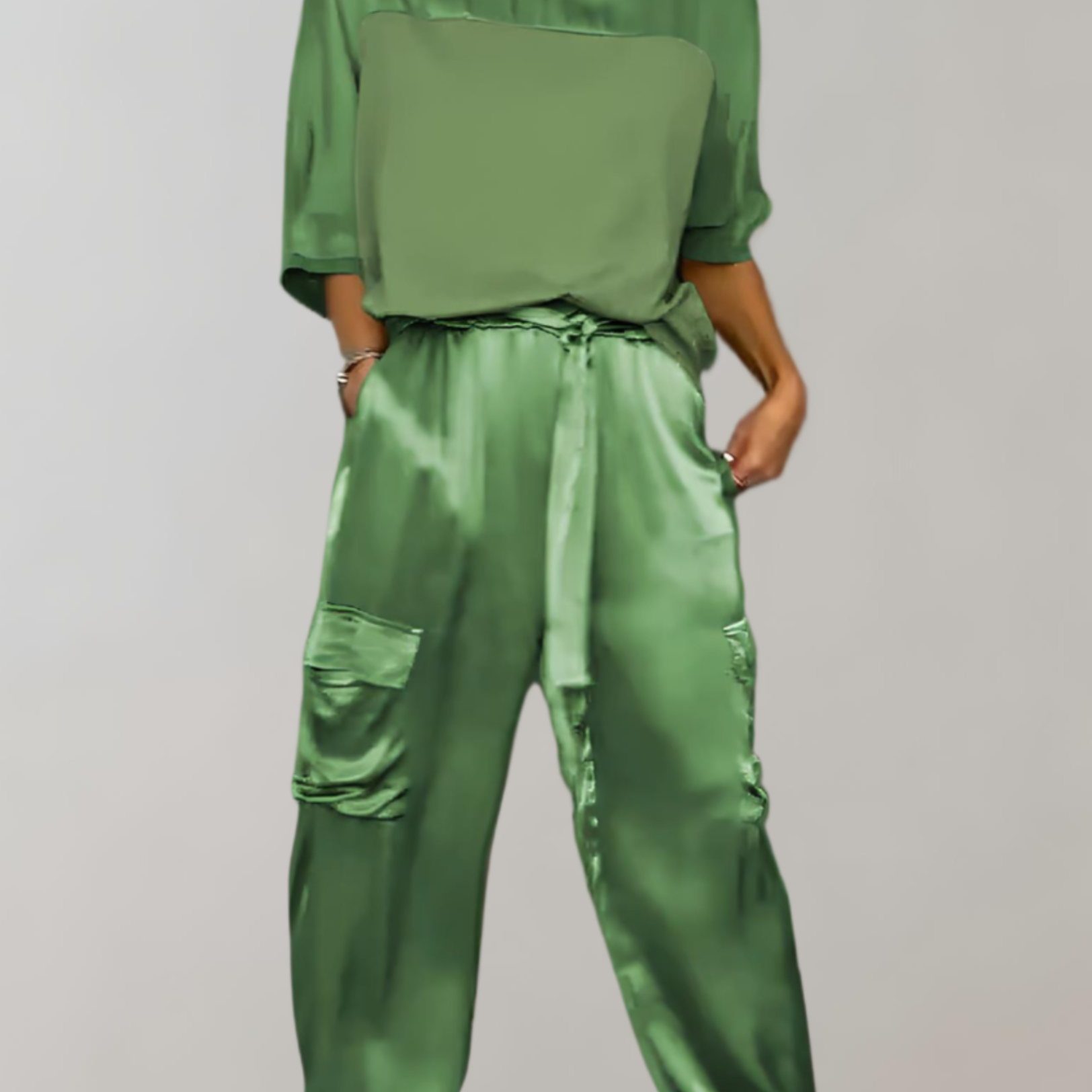 Finley - Lounge-Set Cargo Seide