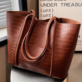 Christina™ | Elegante Veganes Leder Schultertasche