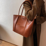 Christina™ | Elegante Veganes Leder Schultertasche