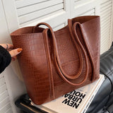 Christina™ | Elegante Veganes Leder Schultertasche