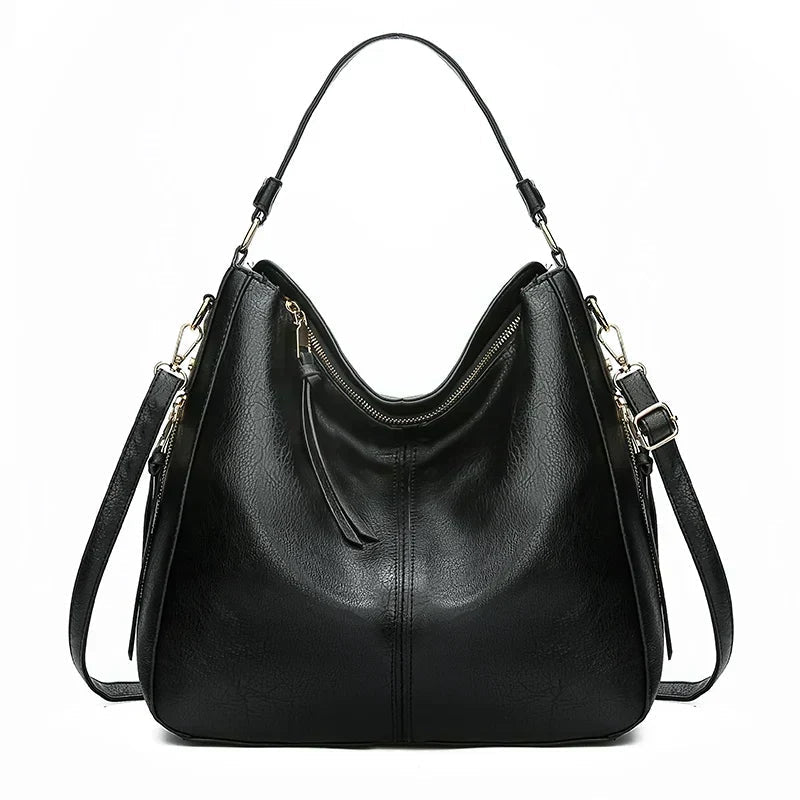 Lisa™ | Zeitloser Veganes Lederhandtasche
