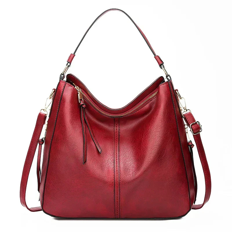 Lisa™ | Zeitloser Veganes Lederhandtasche