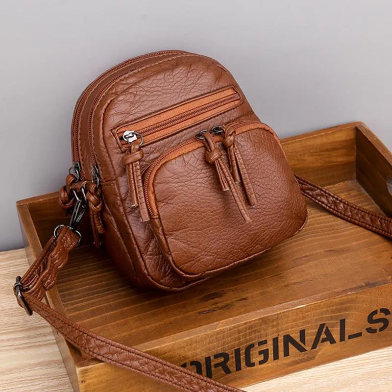 Sara™ | Tasche Veganes Leder Einfachheit