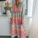 Jessenia - Bequeme Boho-Kleid