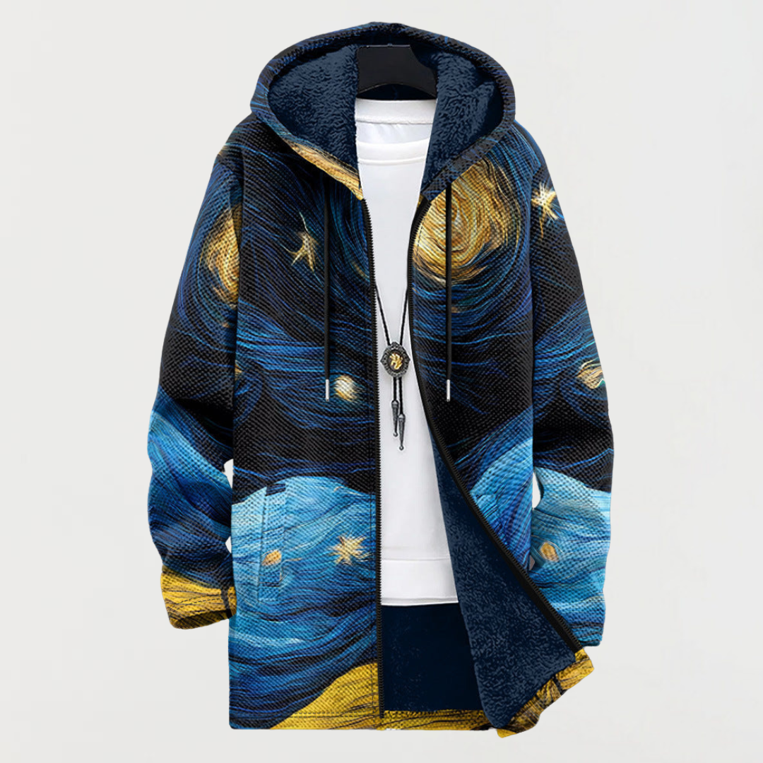 Amelie – Jacke mit Sternenhimmel-Muster