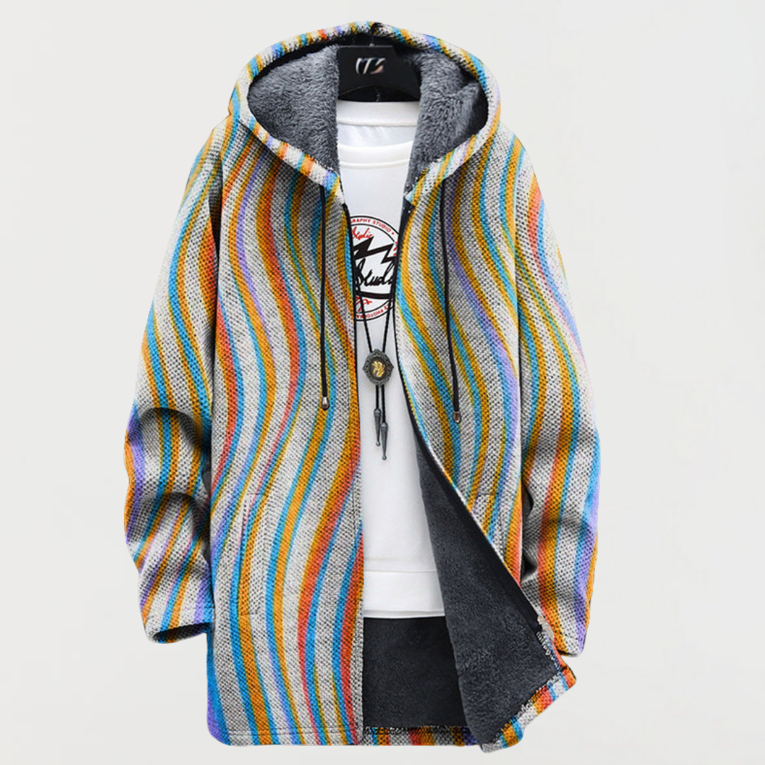 Frieda – Jacke mit Wellenstreifen