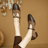 Sophie | Vintage-Schuhe mit Schnalle