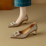Theresa | Glitzer-Pumps
