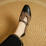 Sophie | Vintage-Schuhe mit Schnalle
