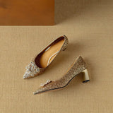 Theresa | Glitzer-Pumps