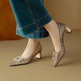 Theresa | Glitzer-Pumps
