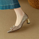 Theresa | Glitzer-Pumps