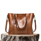 Jennifer™ | Luxuriöse Veganes Lederhandtasche