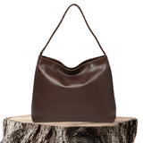 Patricia™ | Glänzende Veganes Lederhandtasche