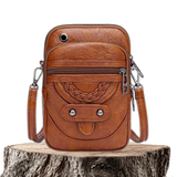 Laura™ | Strukturierte Veganes Lederhandtasche
