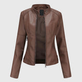 Giorgina™ - Elegante Lederjacke für Frauen