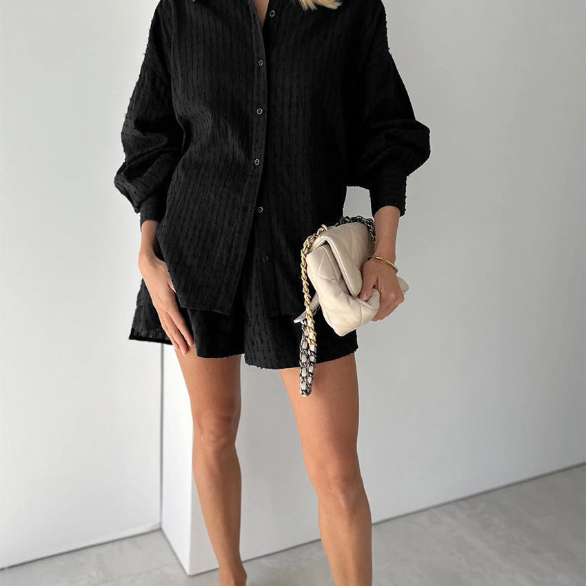 Elizabeth - Leichtes Hemd- und Shorts-Ensemble