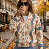 Cornelia™ | Cardigan mit Rosenranken