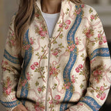Cornelia™ | Cardigan mit Rosenranken