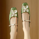 Mathilde | Elegante Damenschuhe mit floralem Detail