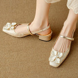Mathilde | Elegante Damenschuhe mit floralem Detail