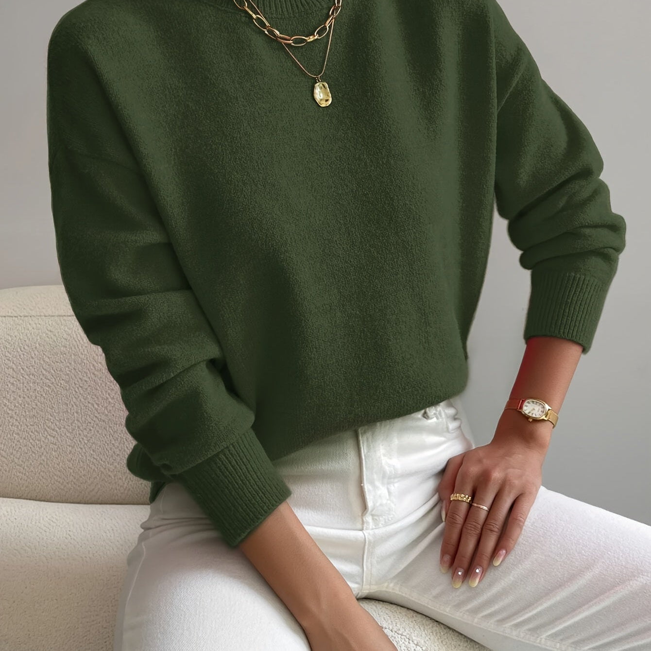Jennifer | Eleganter und warmer Pullover