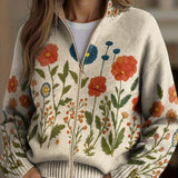 Doris™ | Cardigan mit Sommerwiese